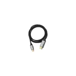 Inca HDMI 1.4 Cable HDMI male - USB-C male 2m Μαύρο - Image 2