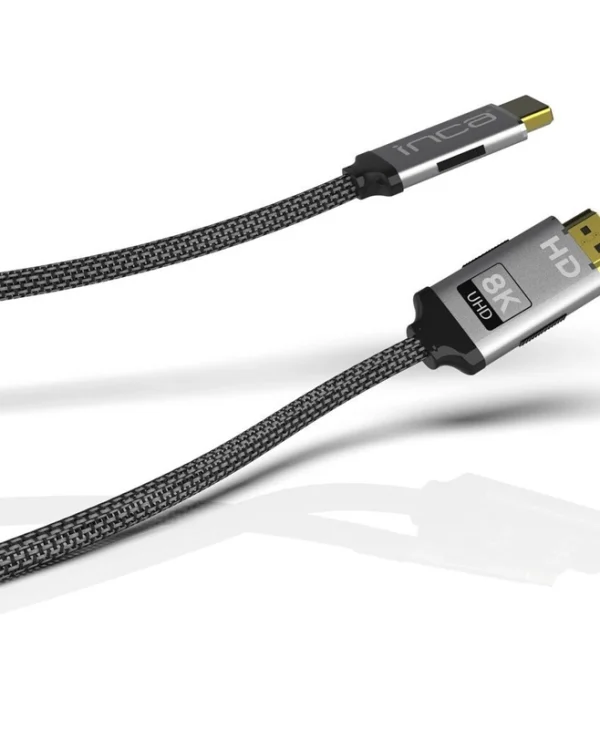 Inca HDMI 2.1 Cable HDMI male - HDMI male 1.5m Μαύρο