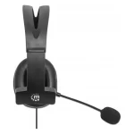 Manhattan Mono USB Headset On Ear Multimedia Ακουστικά με μικρόφωνο και σύνδεση USB-A - Image 4