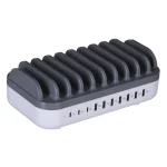 Manhattan Βάση Φόρτισης με 7 Θύρες USB-A και 3 Θύρες USB-C 120W σε Λευκό χρώμα