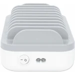 Manhattan Βάση Φόρτισης με 7 Θύρες USB-A και 3 Θύρες USB-C 120W σε Λευκό χρώμα - Image 2