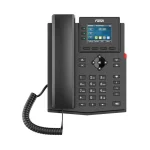 Fanvil X303W Ενσύρματο Τηλέφωνο IP 4 γραμμών Μαύρο X303W - Image 2