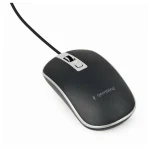 Gembird MUS-4B-06 Ενσύρματο Ποντίκι Black/Silver - Image 2