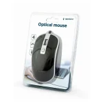 Gembird MUS-4B-06 Ενσύρματο Ποντίκι Black/Silver - Image 4