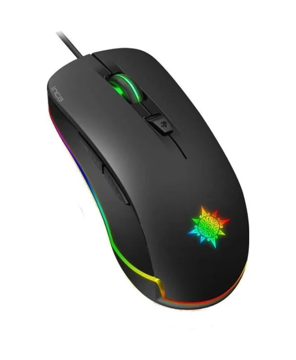 Inca IMG-327 RGB Gaming Ποντίκι 4800 DPI Μαύρο IMG-327