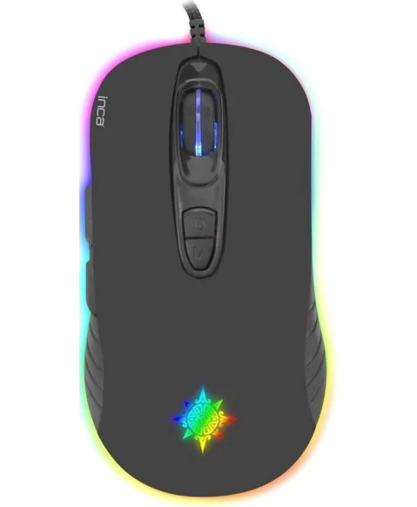 Inca IMG-348 RGB Gaming Ποντίκι 3200 DPI Μαύρο IMG-348