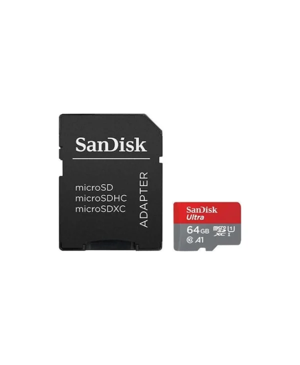 Sandisk Ultra microSDHC 64GB Class 10 U1 A1 UHS-I