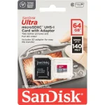 Sandisk Ultra microSDHC 64GB Class 10 U1 A1 UHS-I - Image 2