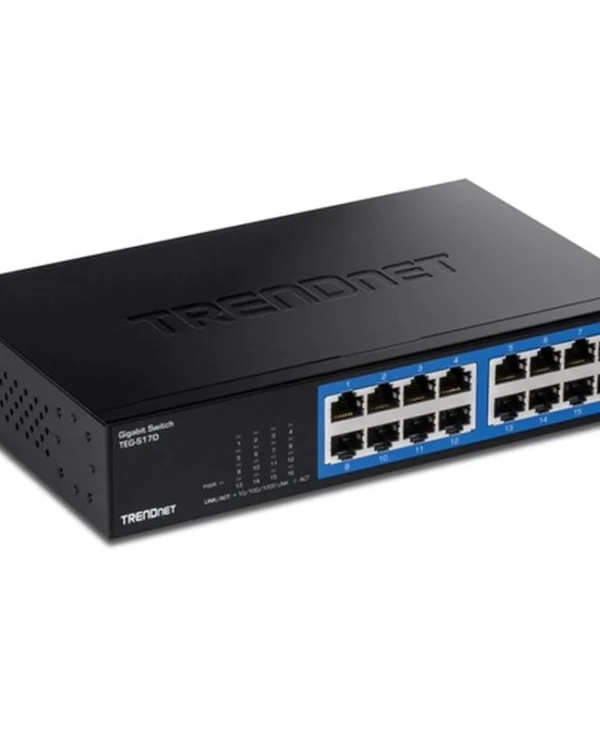 Trendnet TEG-S17D Unmanaged L2 Switch με 16 Θύρες Gigabit (1Gbps) Ethernet TEG-S17D