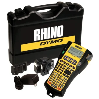 Dymo Rhino 5200 Ηλεκτρονικός Ετικετογράφος Χειρός σε Κίτρινο Χρώμα