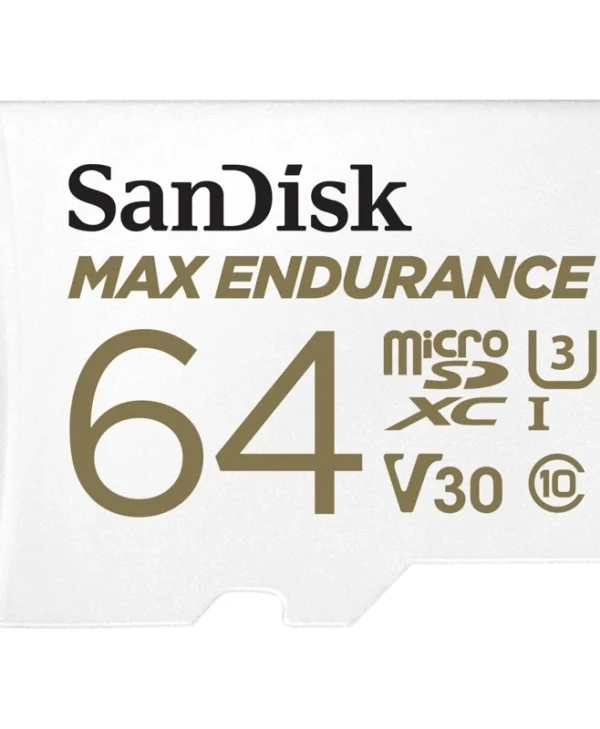 Sandisk Max Endurance microSDXC 64GB Class 10 U3 V30 UHS-I