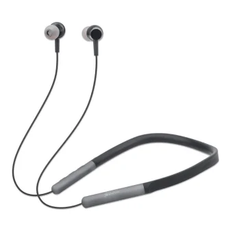 Manhattan Sport In-ear Bluetooth Handsfree Ακουστικά με Αντοχή στον Ιδρώτα Μαύρα