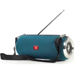 Gembird SPK-BT-17 Ηχείο Bluetooth 10W με Ραδιόφωνο και Διάρκεια Μπαταρίας έως 7 ώρες Τιρκουάζ