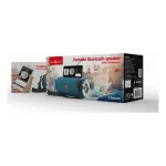 Gembird SPK-BT-17 Ηχείο Bluetooth 10W με Ραδιόφωνο και Διάρκεια Μπαταρίας έως 7 ώρες Τιρκουάζ - Image 5