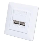 Intellinet Διπλή Πρίζα Δικτύου RJ45 Τύπου Cat6 σε Λευκό Χρώμα 771900 771900