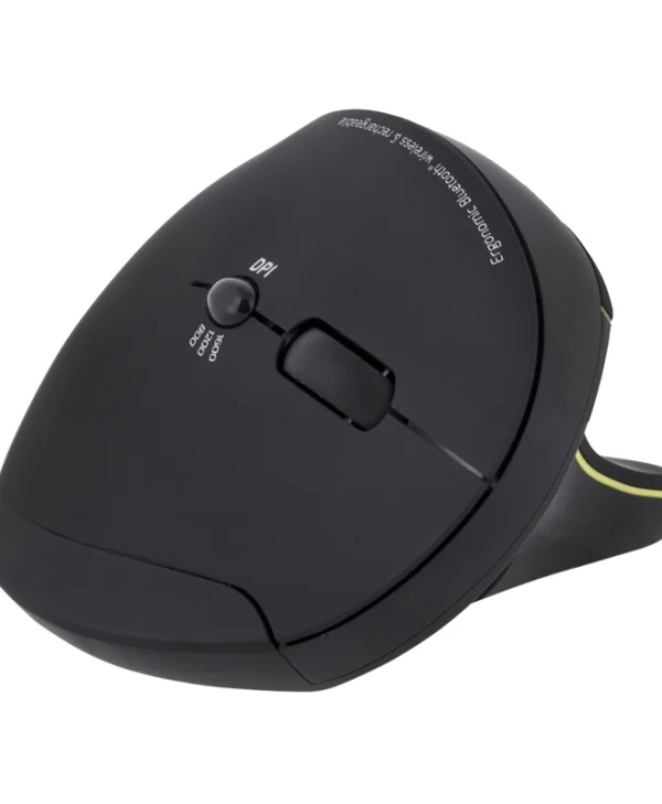 Port Designs Ασύρματο Εργονομικό Bluetooth Ποντίκι Μαύρο