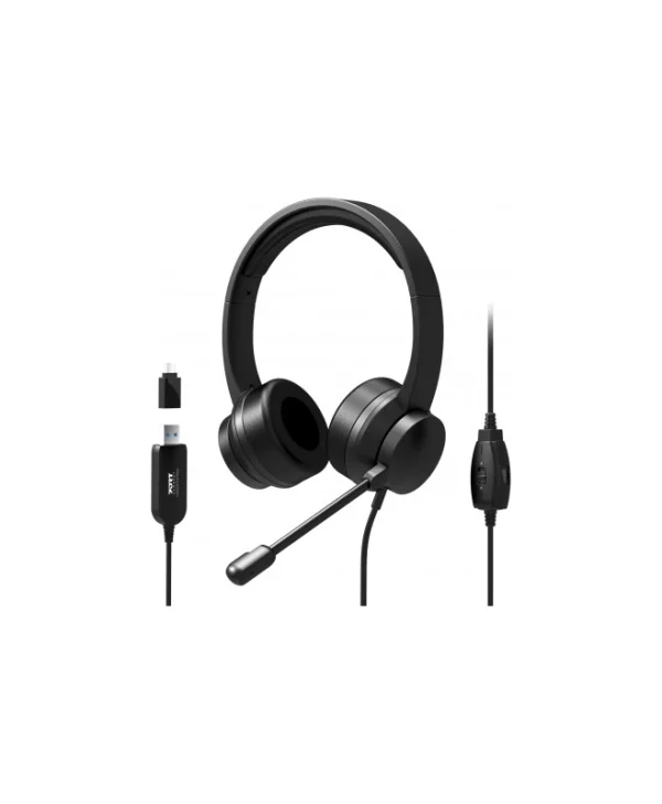 Port Designs On Ear Multimedia Ακουστικά με μικροφωνο και σύνδεση USB-A