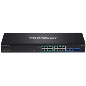 Trendnet TPE-3018LS Managed L2 PoE+ Switch με 16 Θύρες Gigabit (1Gbps) Ethernet και 2 SFP Θύρες TPE-3018LS