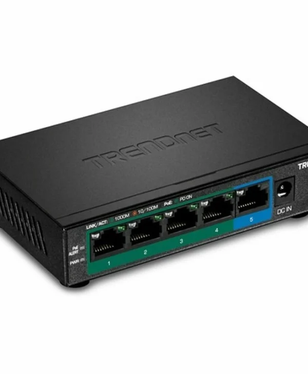 Trendnet TPE-TG52 Unmanaged L2 PoE+ Switch με 4 Θύρες Gigabit (1Gbps) Ethernet TPE-TG52