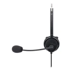 Manhattan Mono On Ear Multimedia Ακουστικά με μικροφωνο και σύνδεση USB-A - Image 3