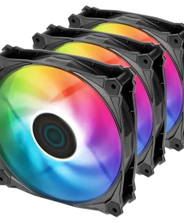 Iceberg Thermal IceGALE ARGB Gen2.0 Case Fan 120mm με Σύνδεση 4-Pin PWM 3τμχ