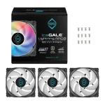 Iceberg Thermal IceGALE ARGB Gen2.0 Case Fan 120mm με Σύνδεση 4-Pin PWM 3τμχ - Image 7