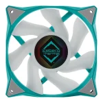 Iceberg Thermal IceGALE ARGB Case Fan 120mm με Σύνδεση 3-Pin / 4-Pin PWM Teal - Image 2