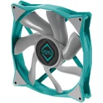 Iceberg Thermal IceGALE Xtra Case Fan 140mm με Σύνδεση 4-Pin PWM Teal - Image 3