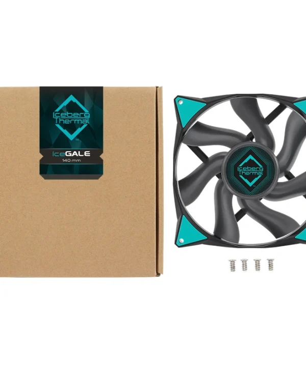 Iceberg Thermal IceGALE Case Fan 140mm με Σύνδεση 4-Pin PWM