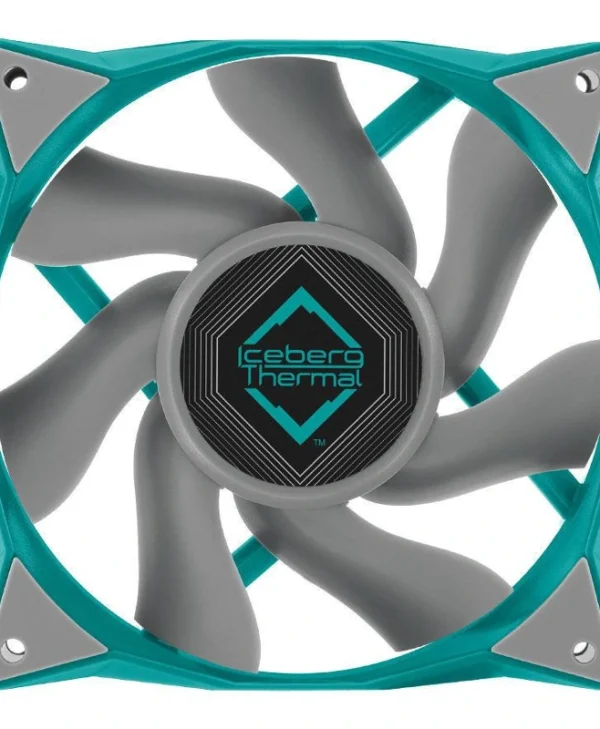 Iceberg Thermal IceGALE Case Fan 140mm με Σύνδεση 4-Pin PWM Teal