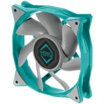 Iceberg Thermal IceGALE Case Fan 140mm με Σύνδεση 4-Pin PWM Teal - Image 3