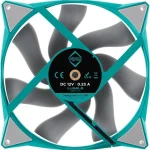 Iceberg Thermal IceGALE Case Fan 140mm με Σύνδεση 4-Pin PWM Teal - Image 4