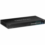 Trendnet TPE-BG182G Unmanaged L2 PoE++ Switch με 16 Θύρες Gigabit (1Gbps) Ethernet και 2 SFP Θύρες TPE-BG182G