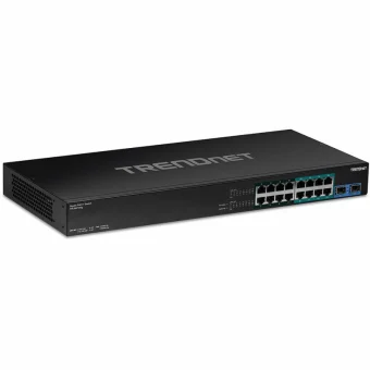 Trendnet TPE-BG182G Unmanaged L2 PoE++ Switch με 16 Θύρες Gigabit (1Gbps) Ethernet και 2 SFP Θύρες TPE-BG182G