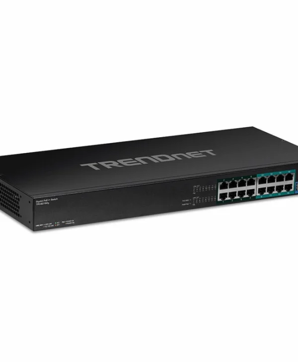 Trendnet TPE-BG182G Unmanaged L2 PoE++ Switch με 16 Θύρες Gigabit (1Gbps) Ethernet και 2 SFP Θύρες TPE-BG182G