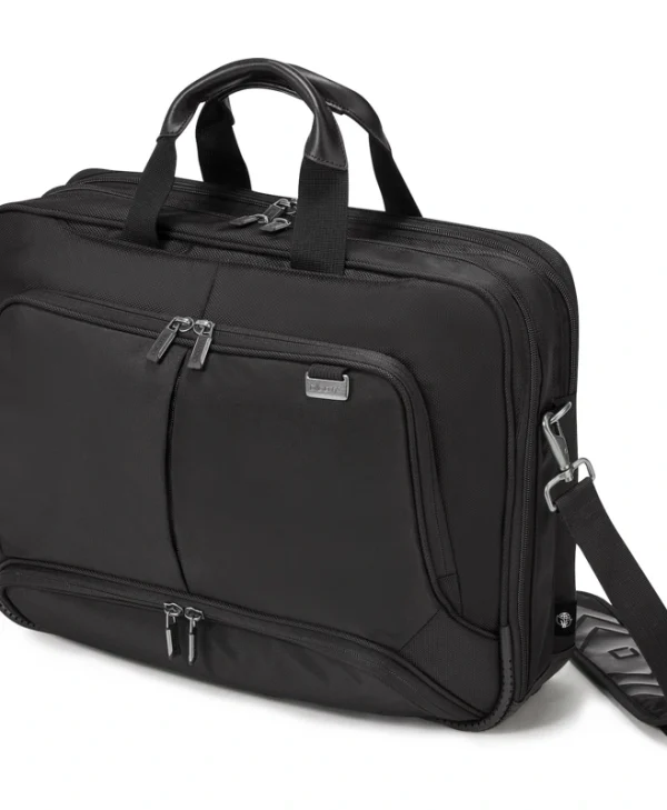 Dicota Top Traveller PRO Τσάντα Ώμου / Χειρός για Laptop 14.1" σε Μαύρο χρώμα