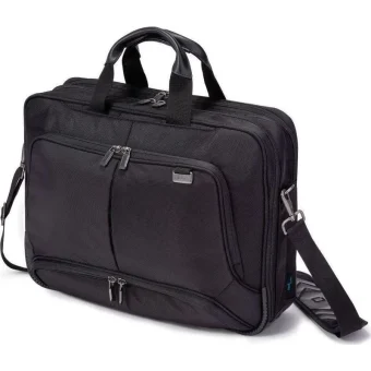 Dicota Top Traveller Pro Τσάντα Ώμου / Χειρός για Laptop 17.3" σε Μαύρο χρώμα