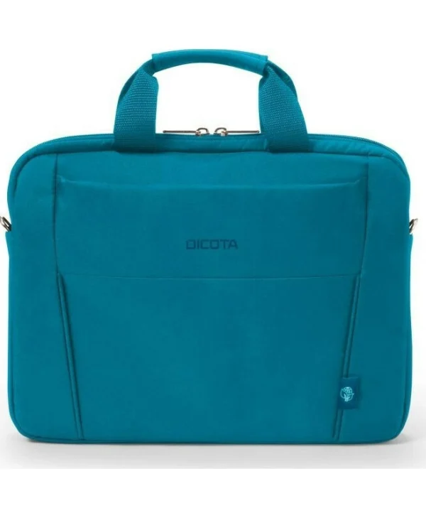 Dicota Slim Eco BASE Τσάντα Ώμου / Χειρός για Laptop 14.1" σε Μπλε χρώμα
