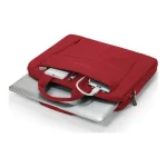 Dicota Slim Eco BASE Τσάντα Ώμου / Χειρός για Laptop 14.1" σε Κόκκινο χρώμα - Image 5