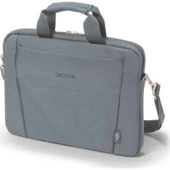 Dicota Slim Case Base Τσάντα Ώμου / Χειρός για Laptop 14.1" σε Γκρι χρώμα