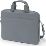 Dicota Slim Case Base Τσάντα Ώμου / Χειρός για Laptop 14.1" σε Γκρι χρώμα - Image 2