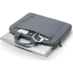 Dicota Slim Case Base Τσάντα Ώμου / Χειρός για Laptop 14.1" σε Γκρι χρώμα - Image 4