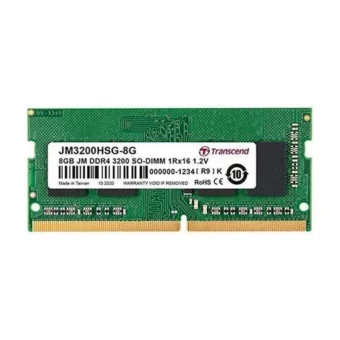 Transcend DDR4 με Module 1x8GB και Ταχύτητα 3200 για Laptop