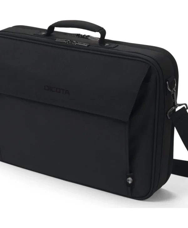 Dicota Multi Plus Base Τσάντα Ώμου / Χειρός για Laptop 17.3" σε Μαύρο χρώμα