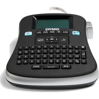 Dymo 210D+ Ηλεκτρονικός Ετικετογράφος Χειρός σε Μαύρο Χρώμα