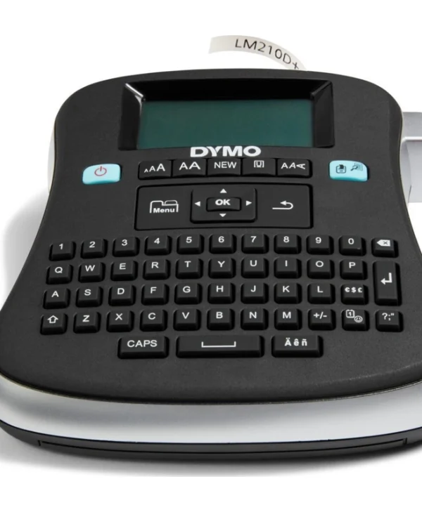 Dymo 210D+ Ηλεκτρονικός Ετικετογράφος Χειρός σε Μαύρο Χρώμα