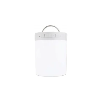 Manhattan Sound Science LED Speaker Ηχείο Bluetooth 3W με Διάρκεια Μπαταρίας έως 5 ώρες Λευκό