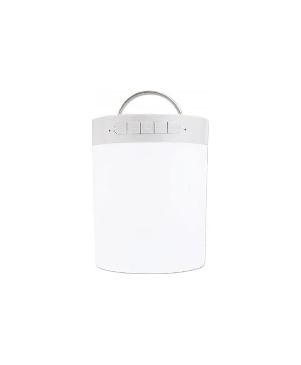 Manhattan Sound Science LED Speaker Ηχείο Bluetooth 3W με Διάρκεια Μπαταρίας έως 5 ώρες Λευκό