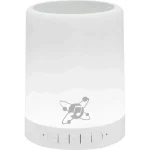 Manhattan Sound Science LED Speaker Ηχείο Bluetooth 3W με Διάρκεια Μπαταρίας έως 5 ώρες Λευκό - Image 2