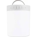 Manhattan Sound Science LED Speaker Ηχείο Bluetooth 3W με Διάρκεια Μπαταρίας έως 5 ώρες Λευκό - Image 4